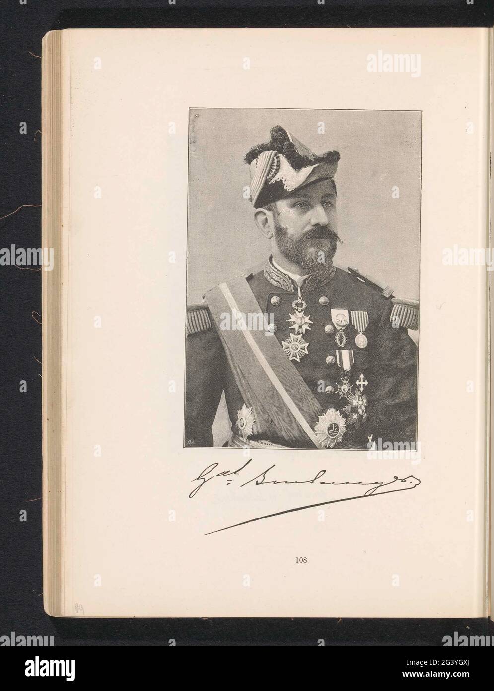 Portrait of Boulanger Stock Photo Alamy