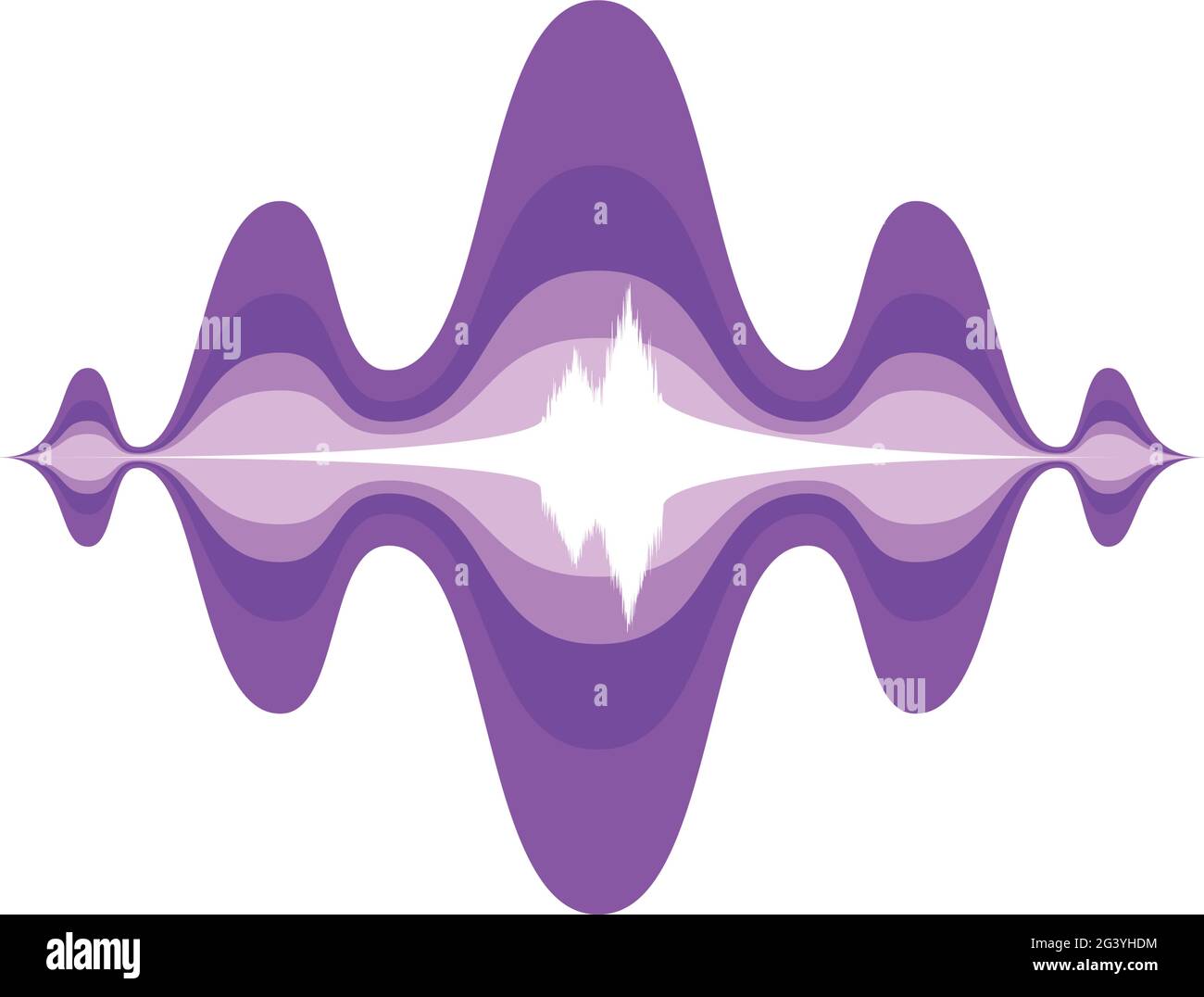 equalizer voice recognition Stock Vector
