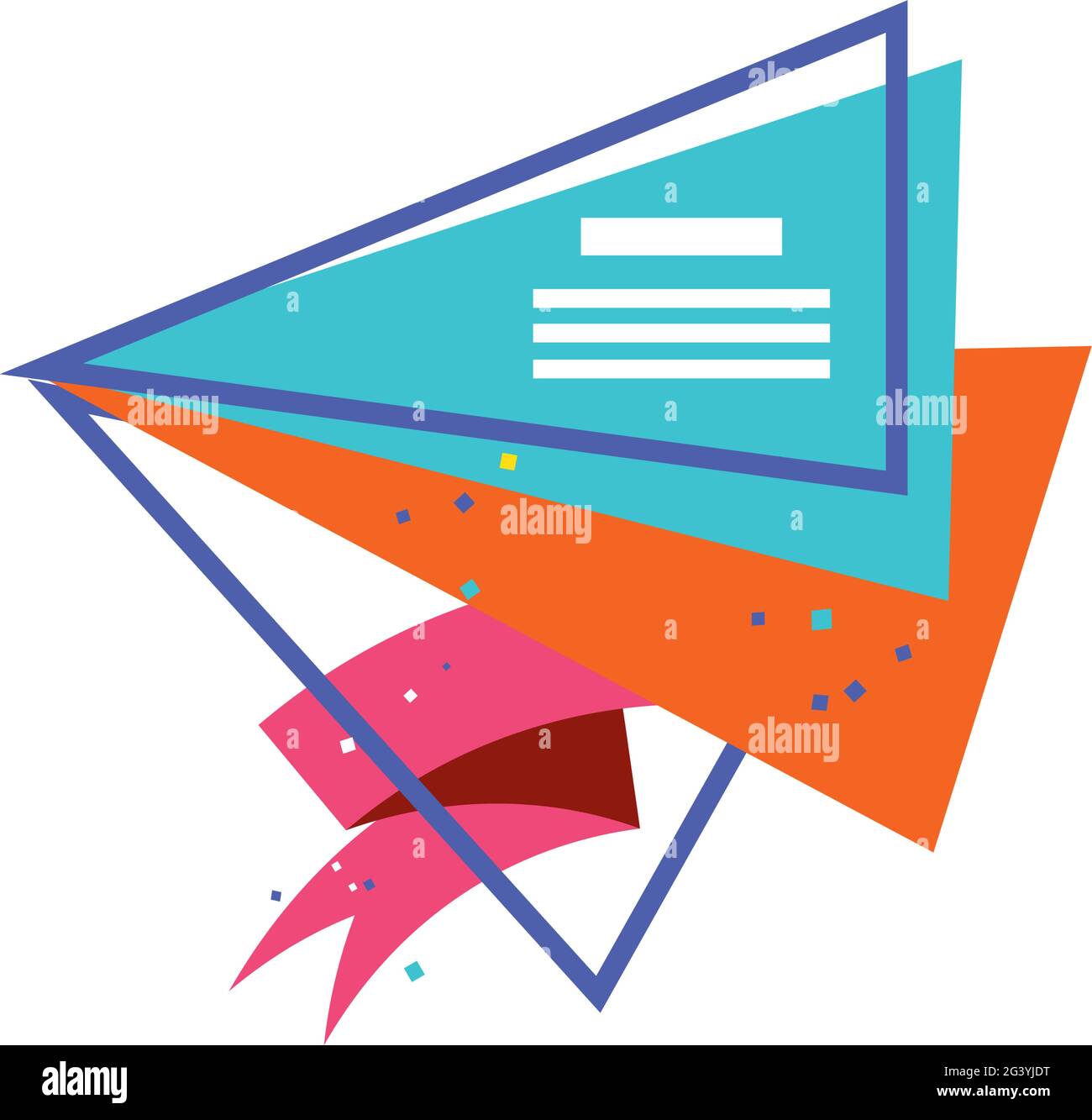 label and ribbon Stock Vector Image & Art - Alamy