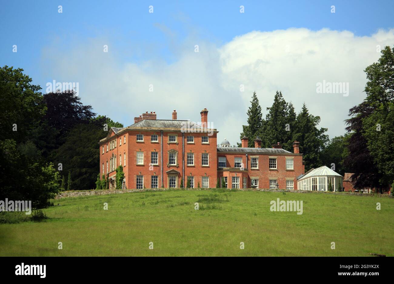Brockhampton house, Bringsty near Bromyard, Herefordshire, UK Stock