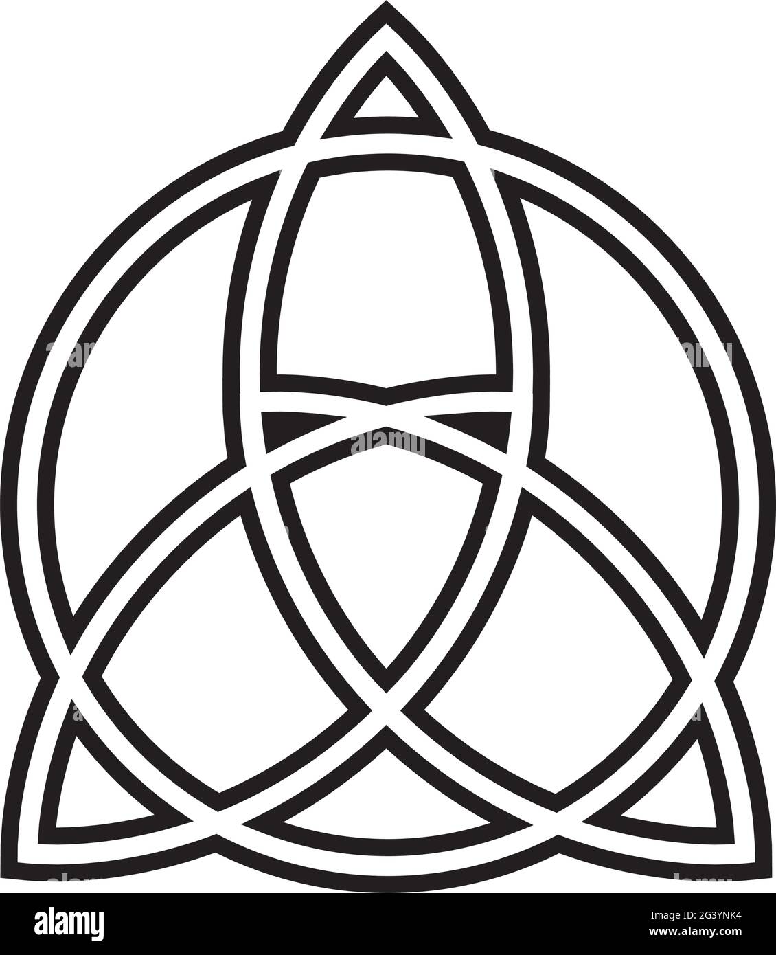 Trinity Knot High Resolution Stock Photography And Images Alamy