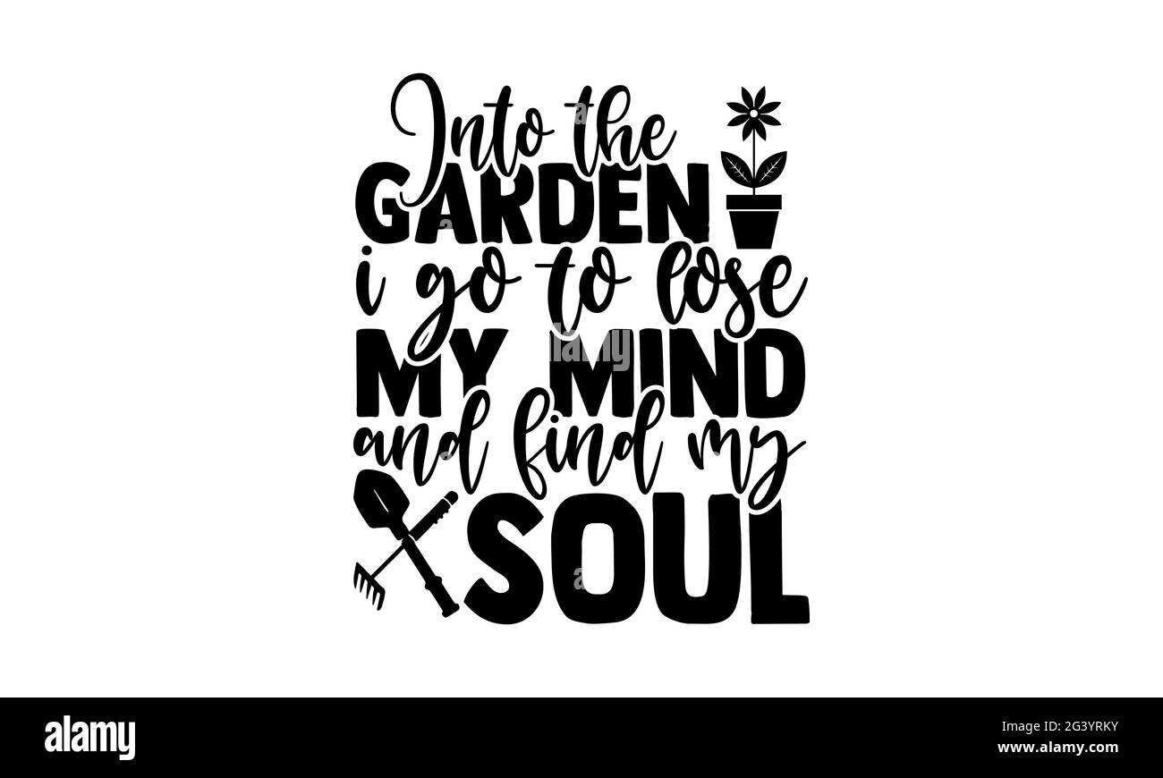 Letrero Retro De Hojalata Con Texto En Inglés «And Into The Garden