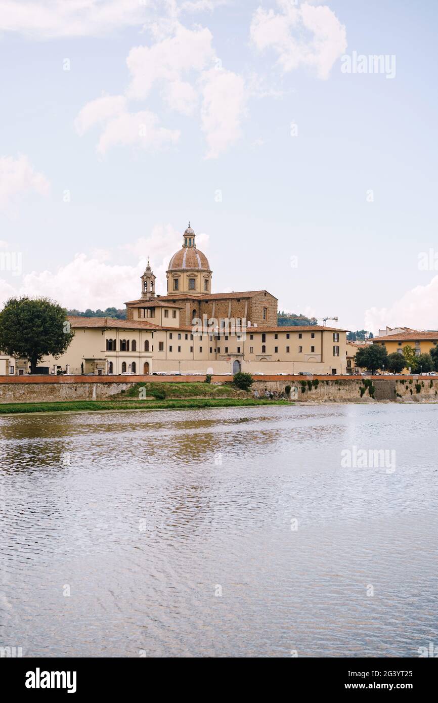 San Frediano in Cestello is Baroque Roman Catholic church in the Altrarno district of Florence, Tuscany region, Italy Stock Photo