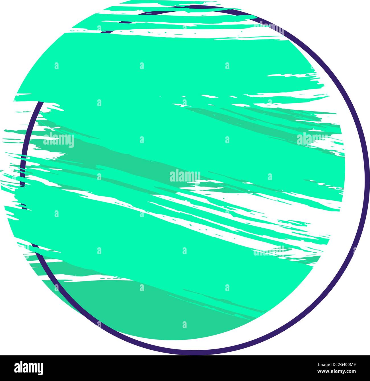 Round Ink Drop Ink drop. Round, ragged inkblot. Vector illustration Stock Vector Image ...