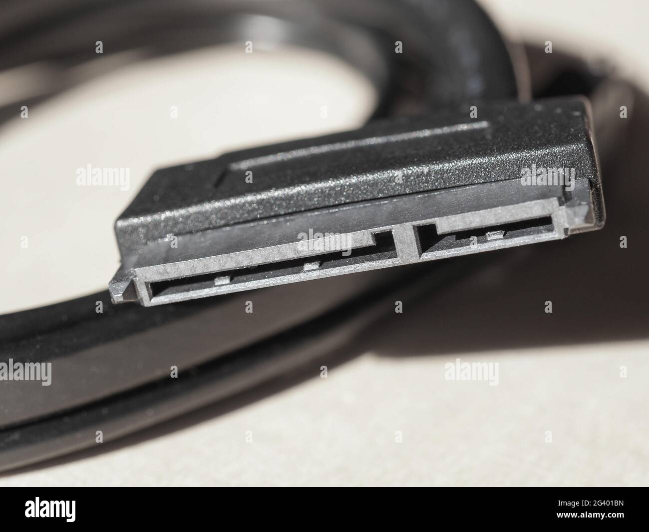 Serial ATA sata cable Stock Photo Alamy