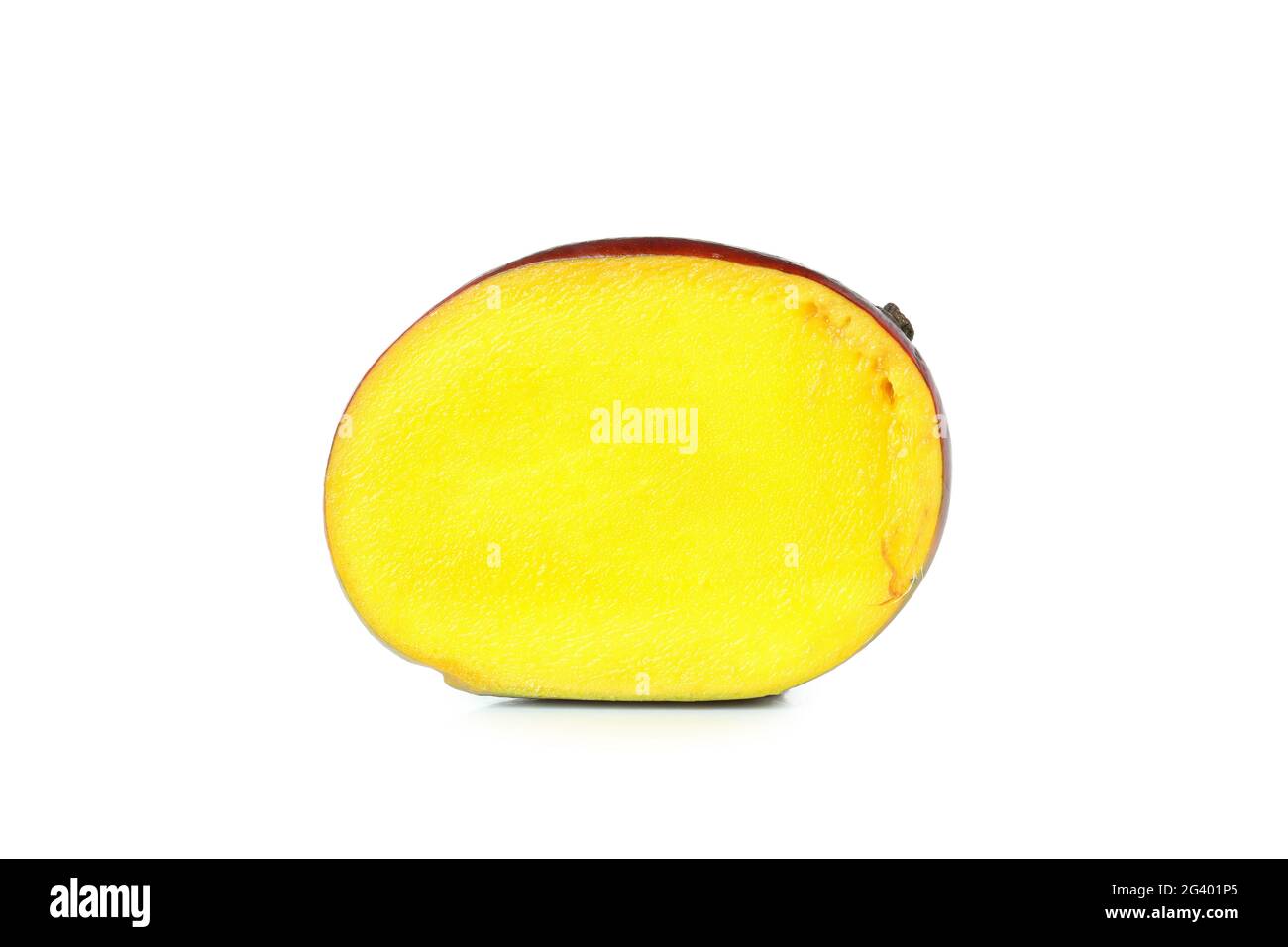 Ripe mango fruit isolated on white background Stock Photo - Alamy