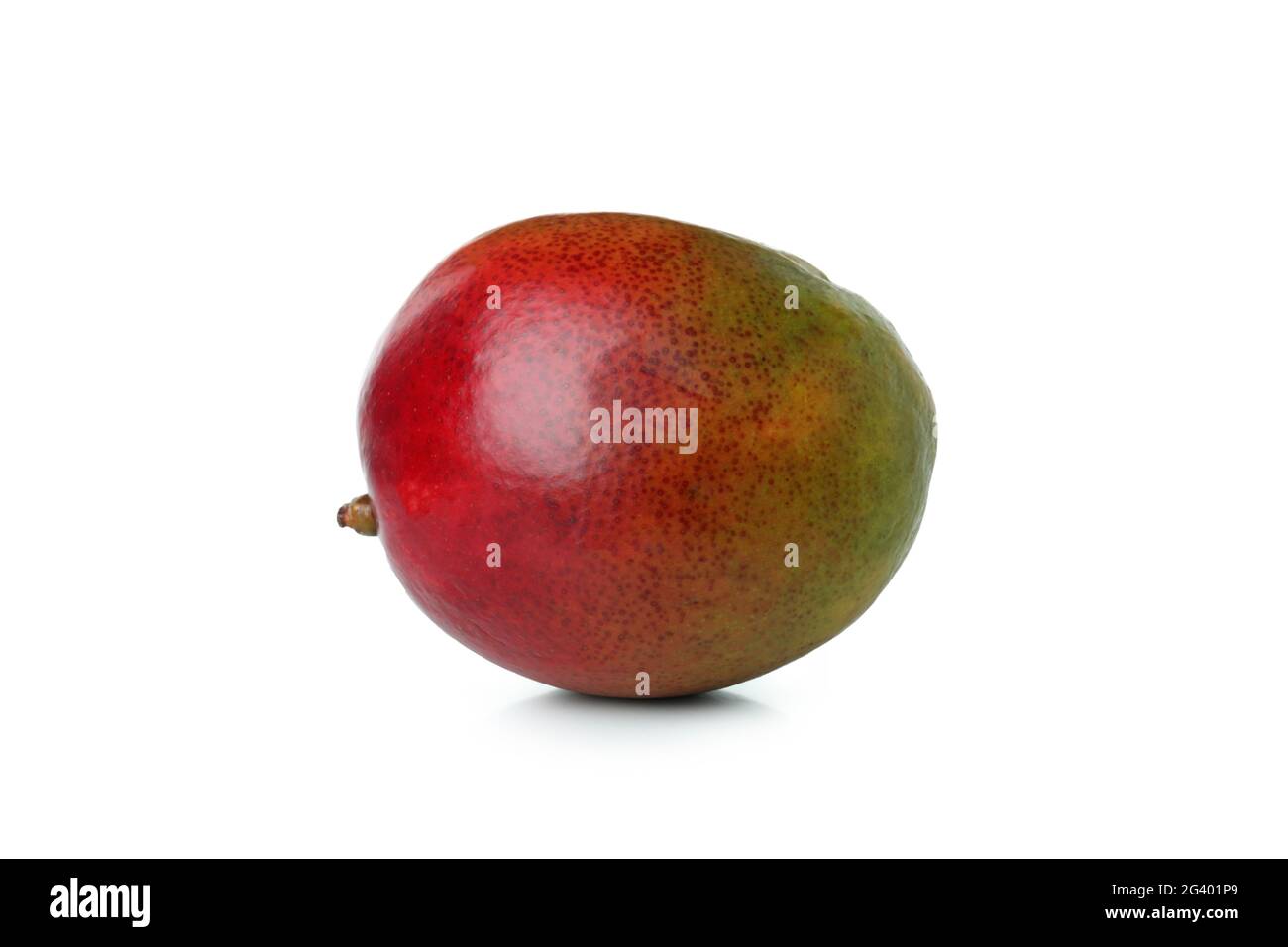 Ripe mango fruit isolated on white background Stock Photo - Alamy