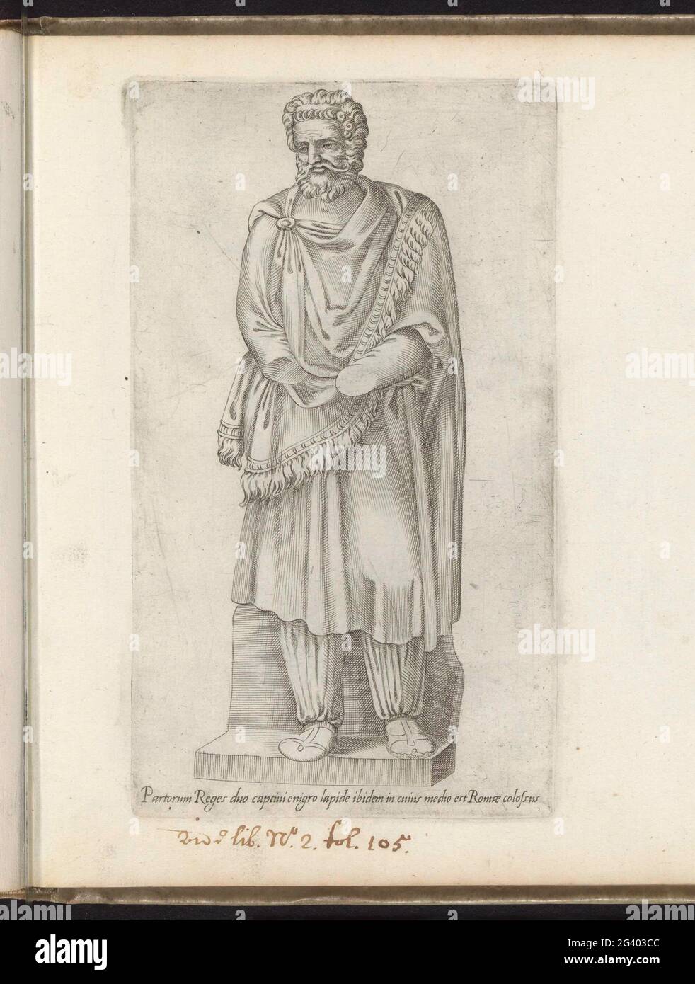 Sculpture of a barbaric prisoner; Sculptures from ancient times