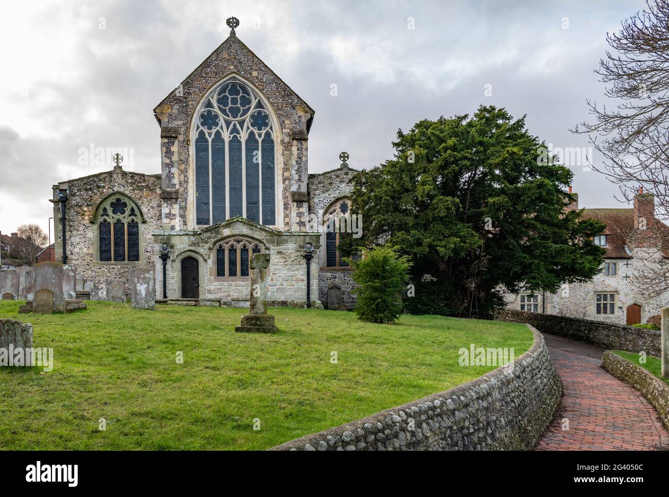 St Mary's, Old Town, Eastbourne. Sussex, England Stock Photo