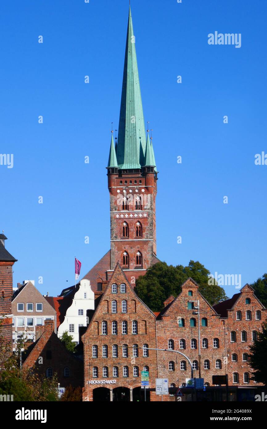 St. Petri Church in Ratzeburg Stock Photo