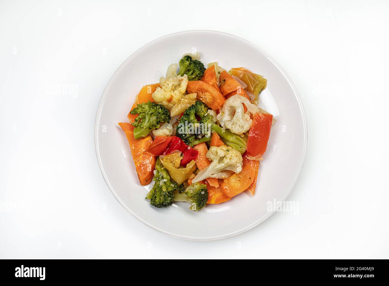 Vegetable Salad Stock Photo