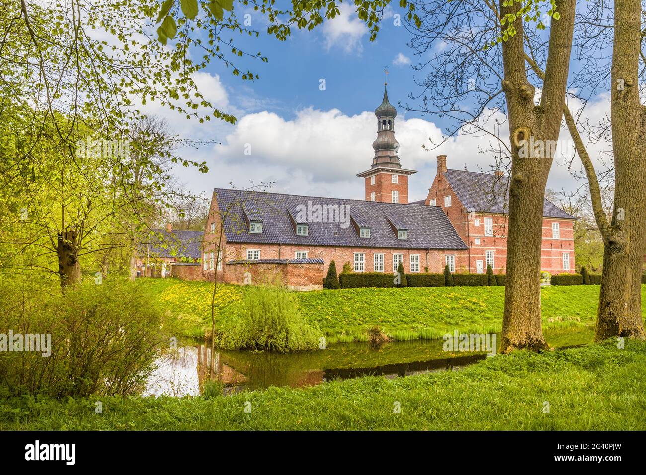 Castle in front of Husum, North Friesland, SchleswigHolstein Stock Photo Alamy