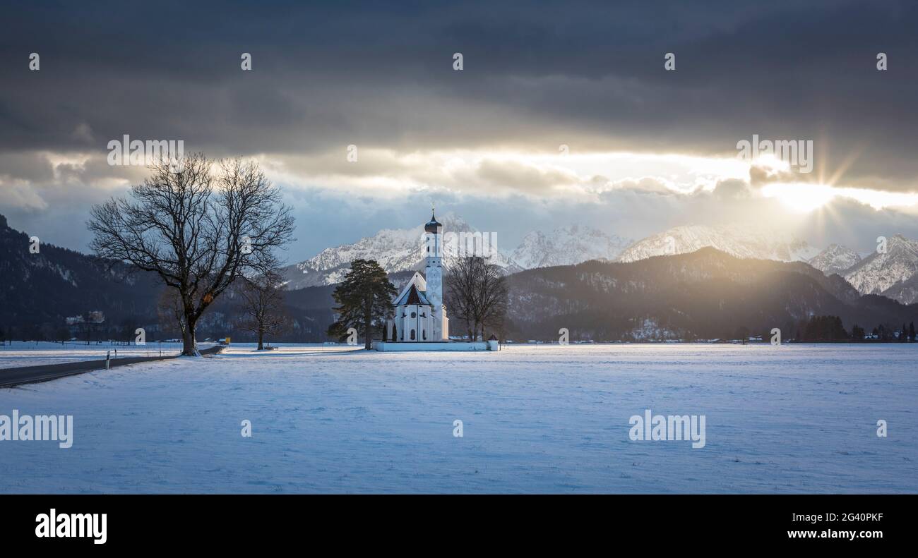 Church in the swabian alps hi-res stock photography and images - Alamy