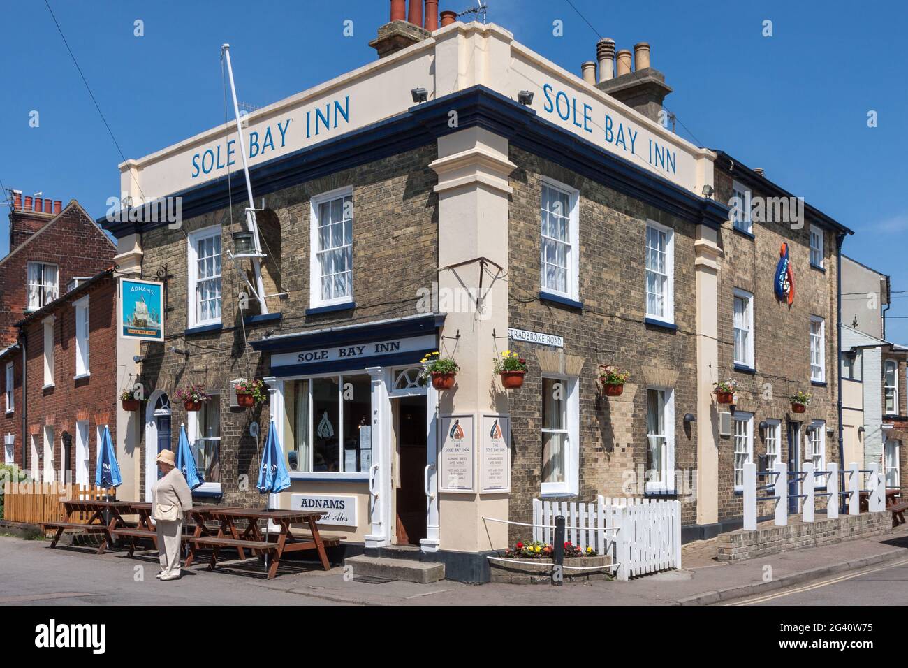 Sole Bay Inn in Southwold Stock Photo Alamy