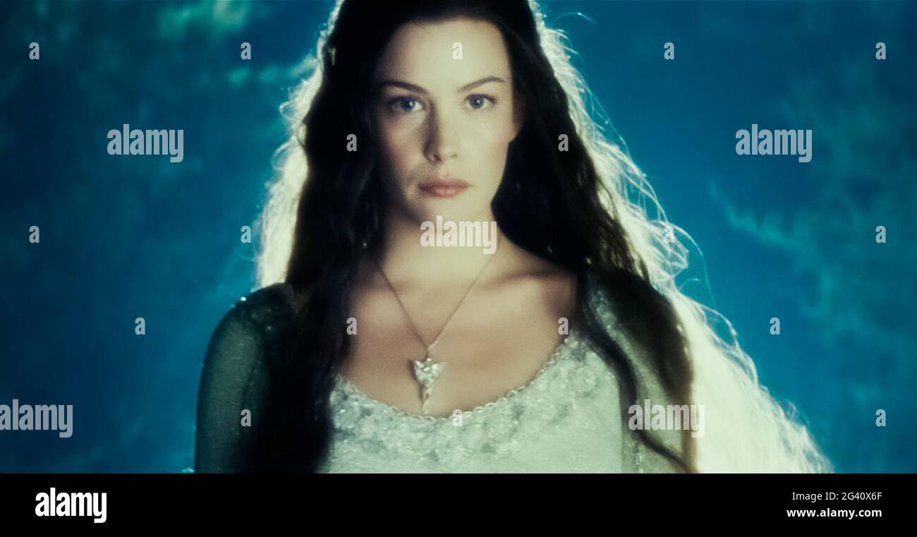 Liv tyler fellowship of the ring hi-res stock photography and images ...