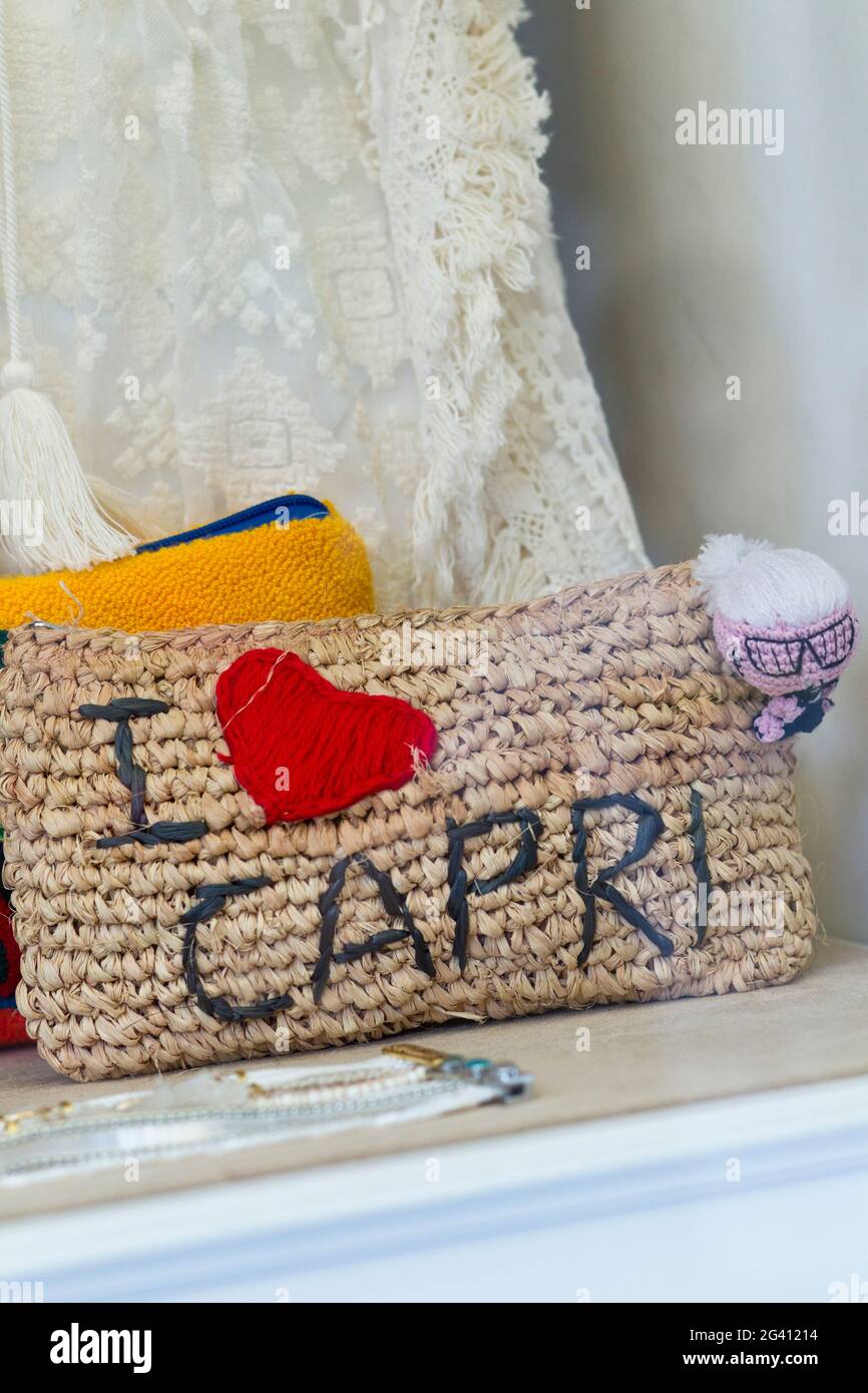 Souvenirs Capri Italy High Resolution Stock Photography And Images Alamy