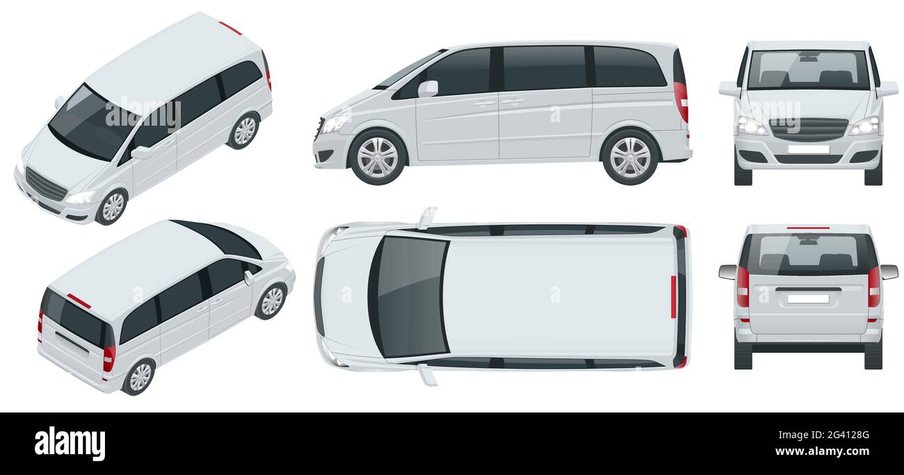 Luxury people carrier Stock Vector Images Alamy