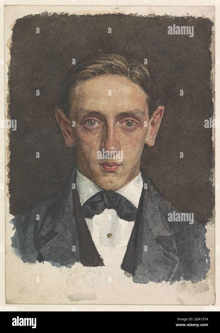 Portrait of a young man Stock Photo - Alamy