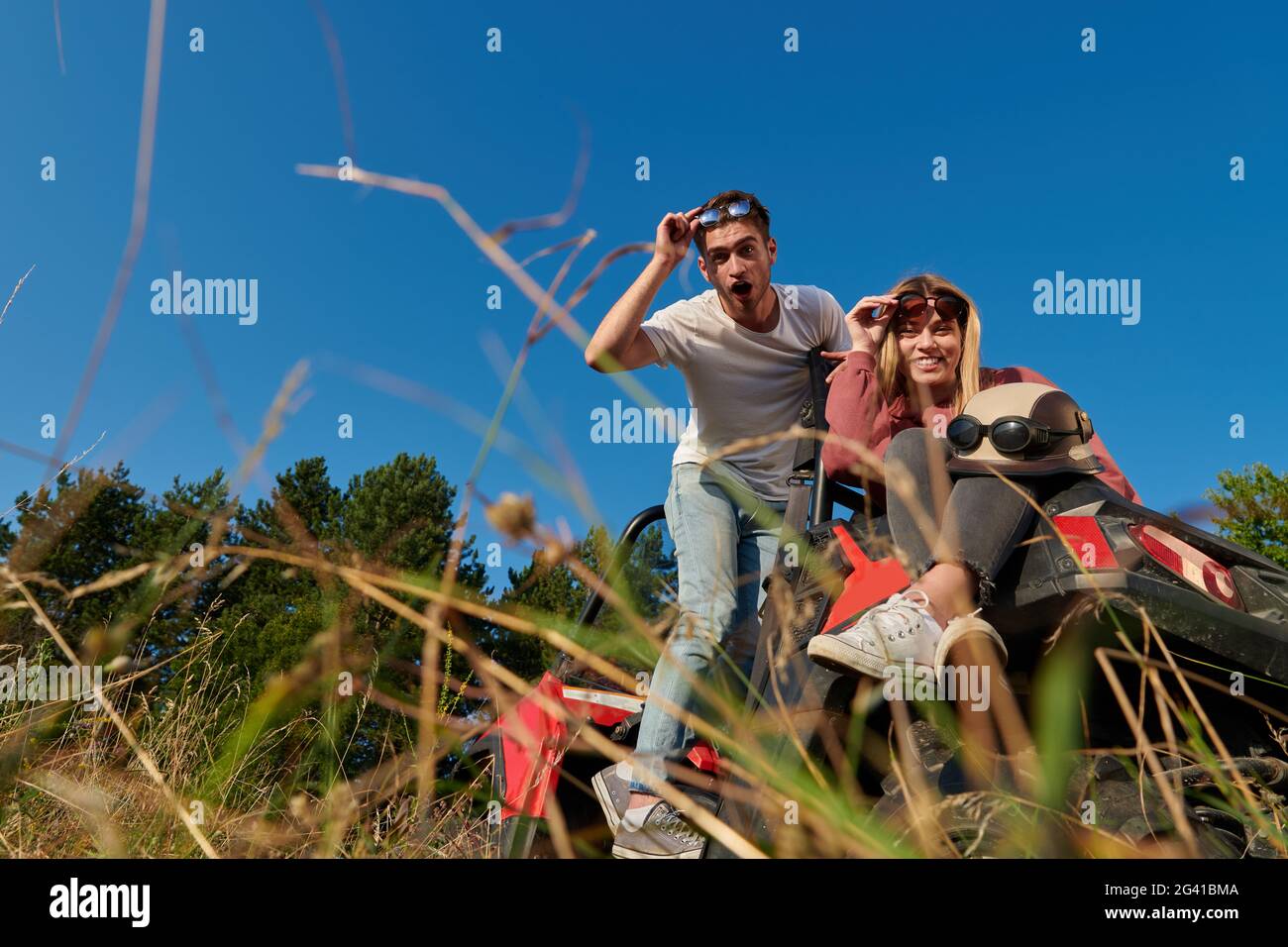 Man driving off road buggy hi-res stock photography and images - Alamy