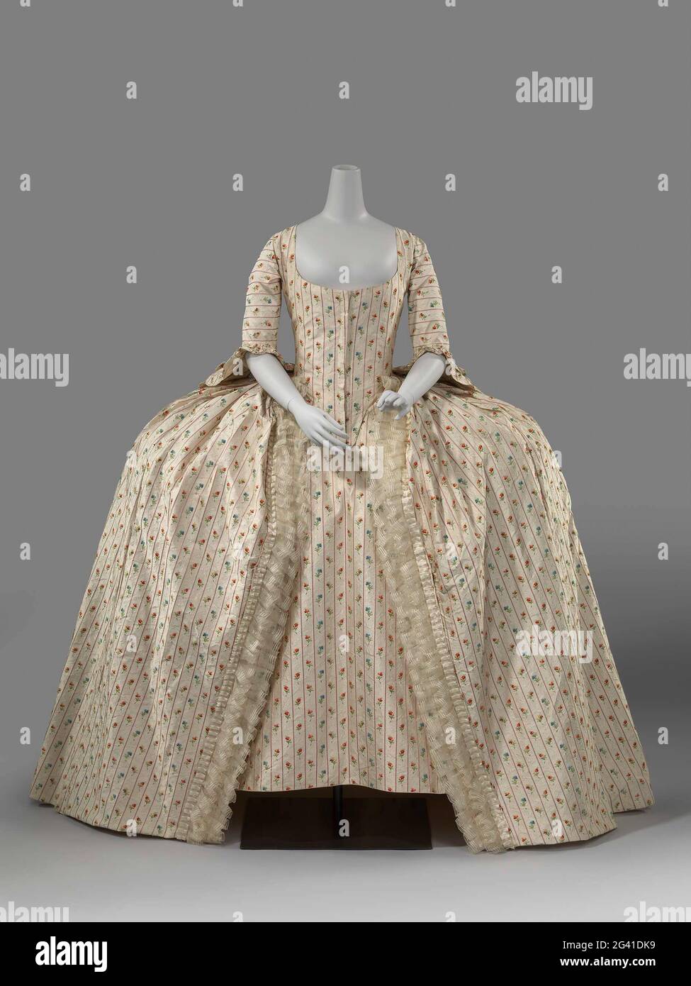 Sack-Back Gown (robe à la française). The robe à la française is ...