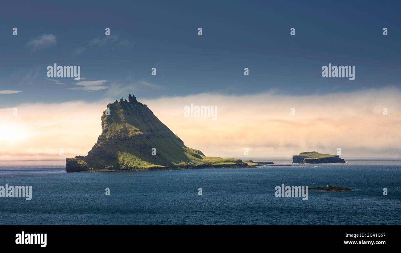 Tindholmur Island, Faroe Islands Stock Photo - Alamy