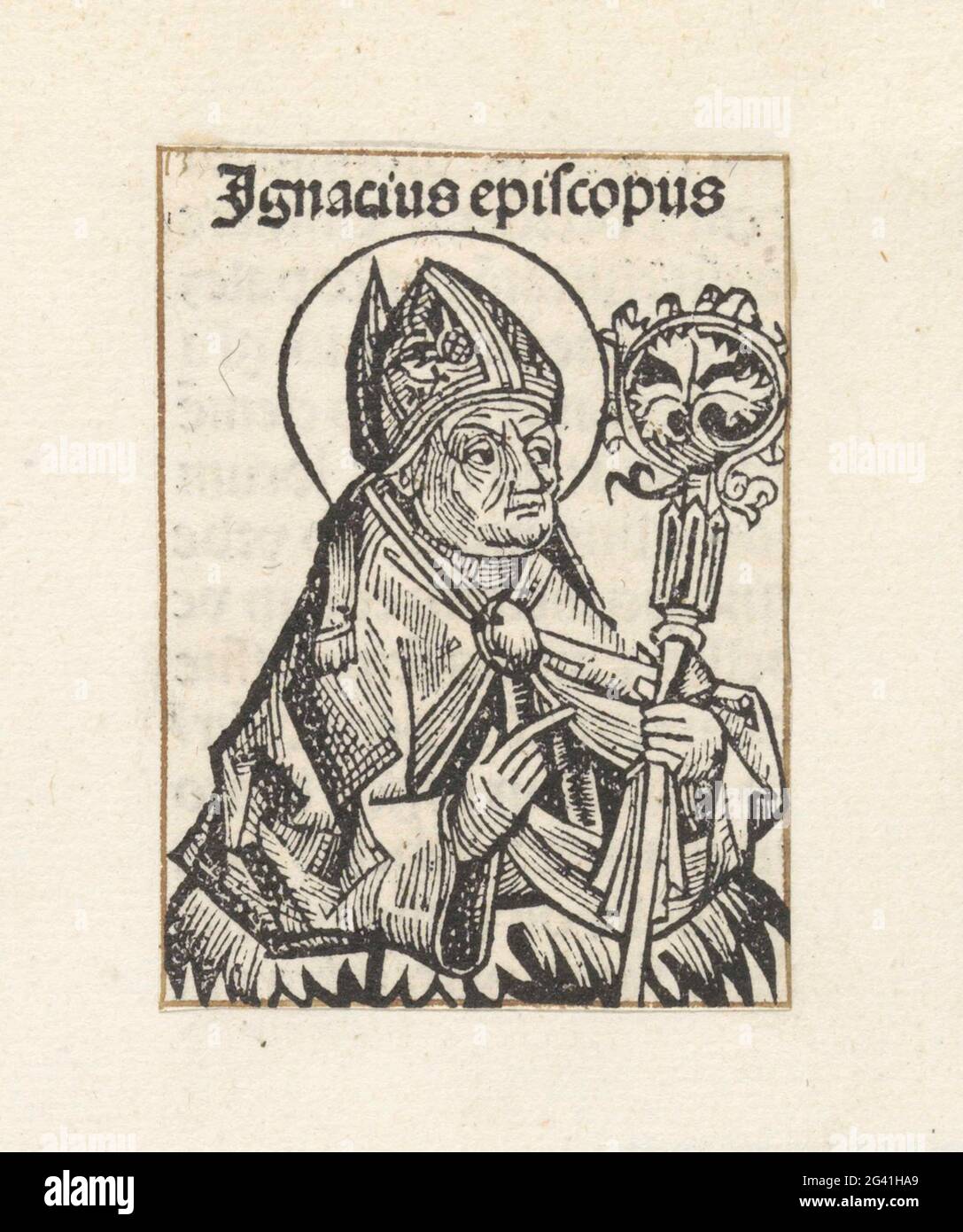 Ignatius Van Antioch; Ignacius Episcopus; Liber Chronicarum. A Flower ...