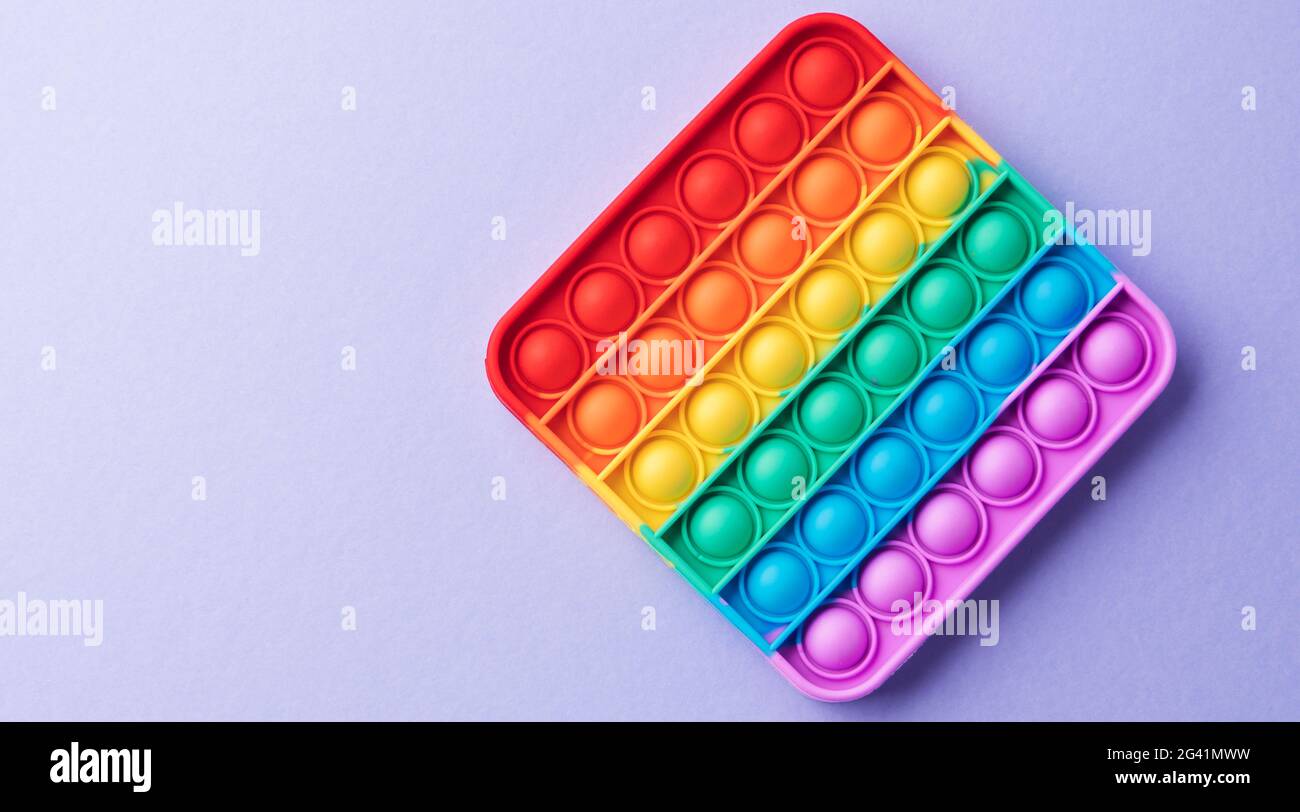 Pop it fidget toys to help reduce stress and anxiety in kids and adults