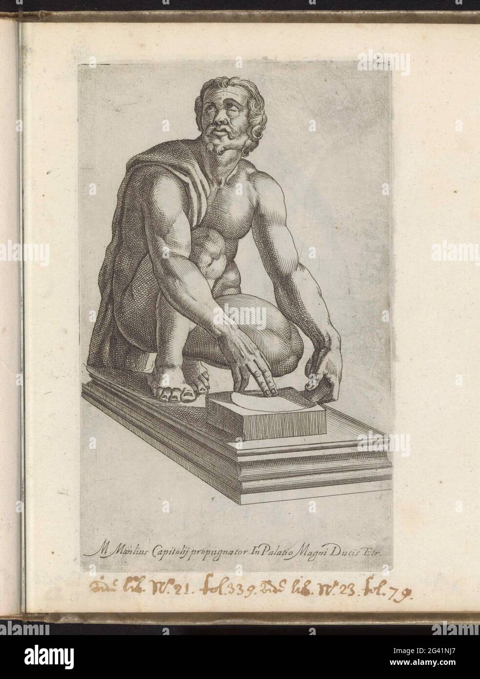 Sculpture of the Roman consul Marcus Manlius; Sculptures from ancient