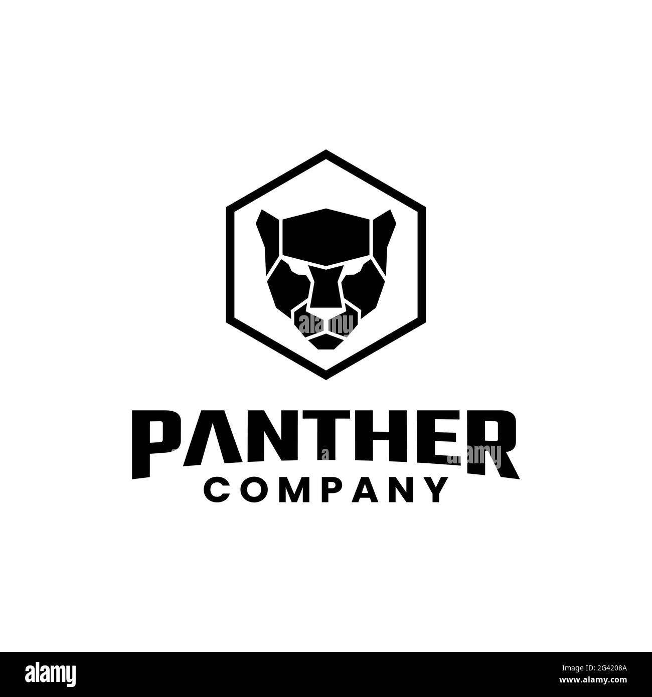 Panther logo hi-res stock photography and images - Alamy