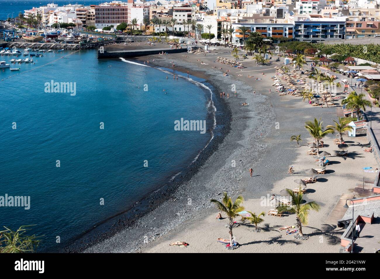 San Juan beach in Tenerife Stock Photo