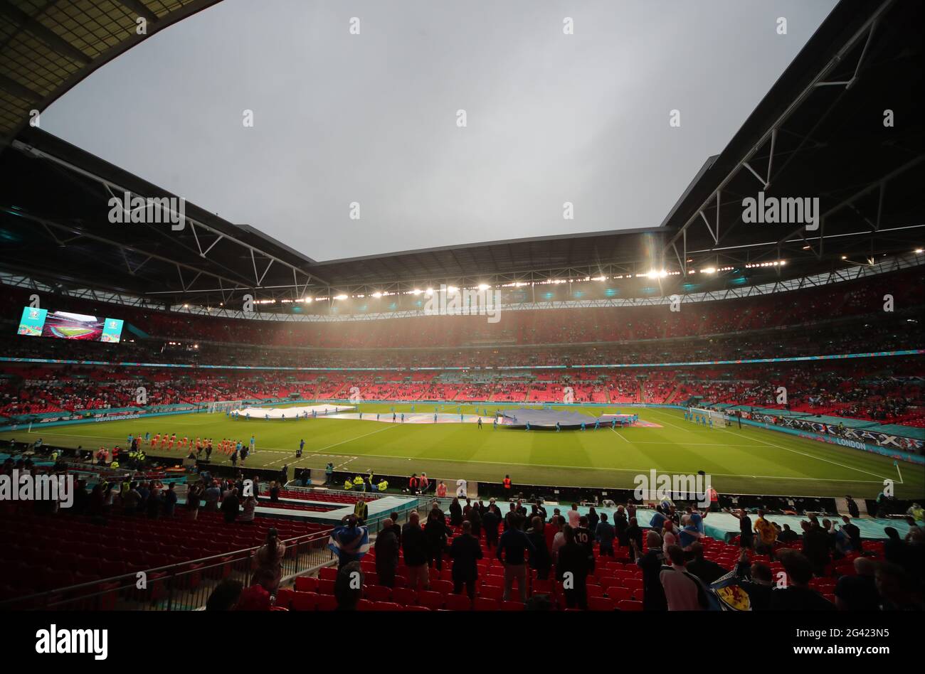 WEMBLEY STADIUM, ENGLAND V SCOTLAND, 2021 Stock Photo - Alamy