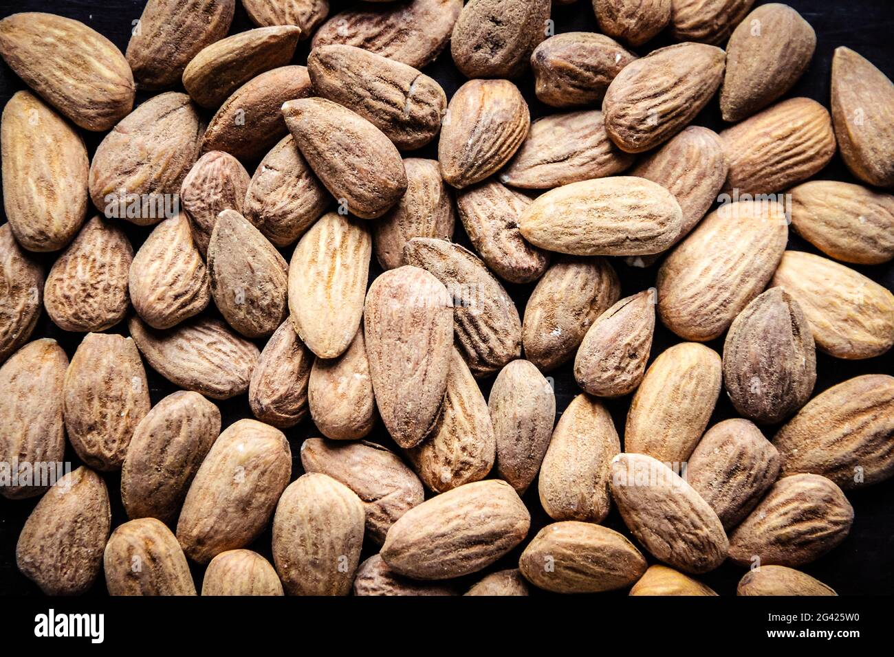 Almond background wallpaper Stock Photo - Alamy