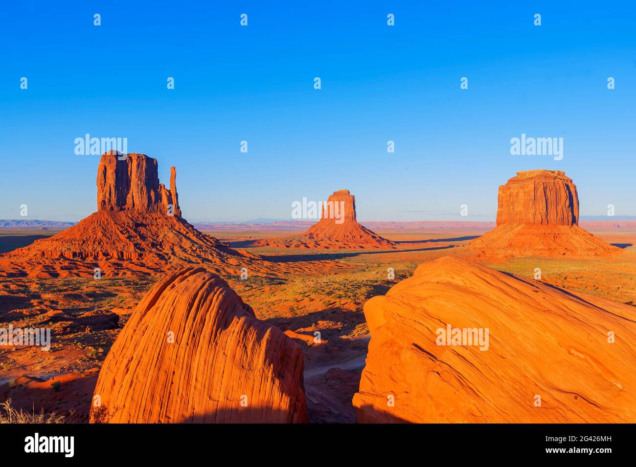 Monument Valley, Arizona, USA, Stock Photo