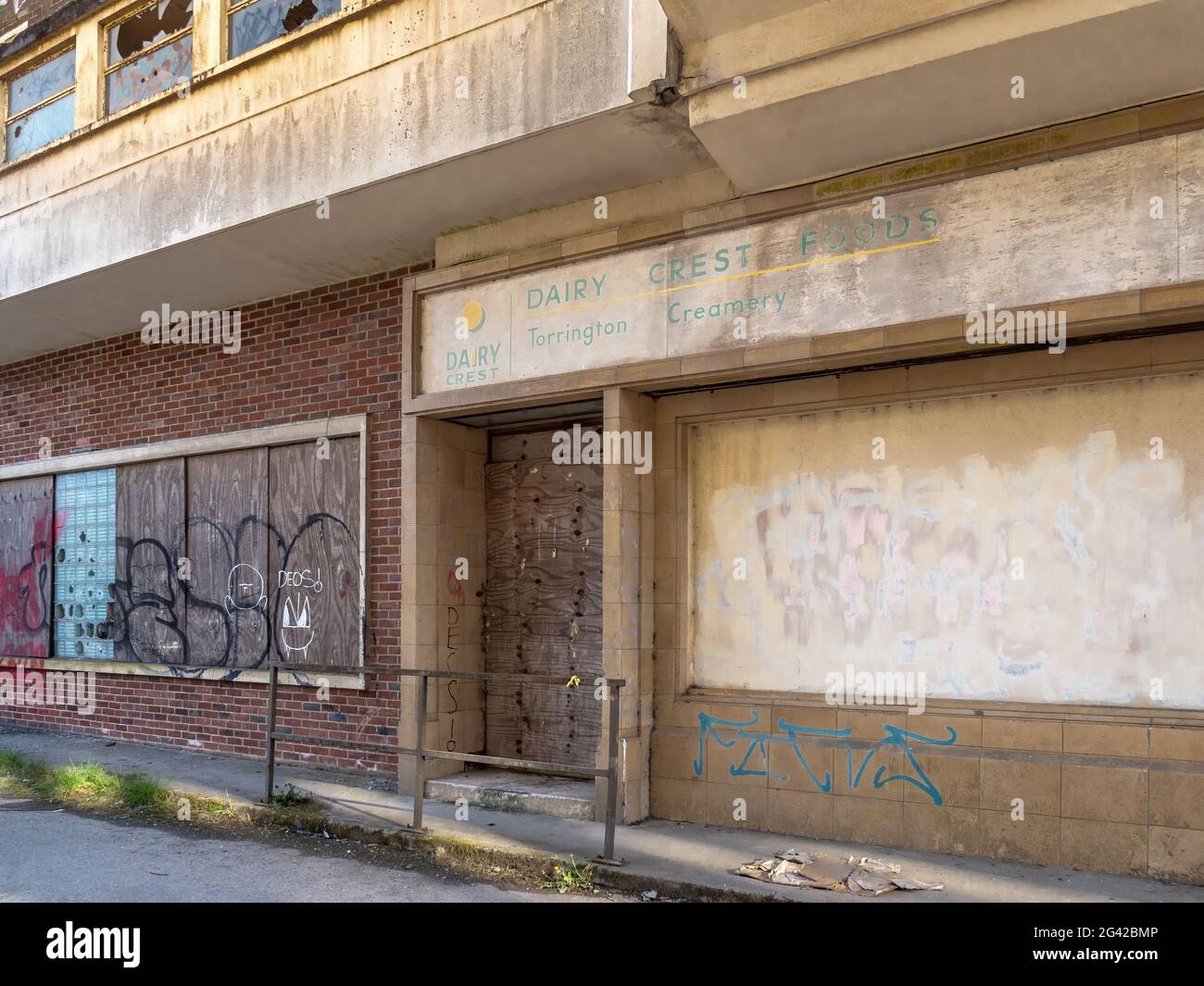 Dairy crest factory taddiport great hires stock photography and images