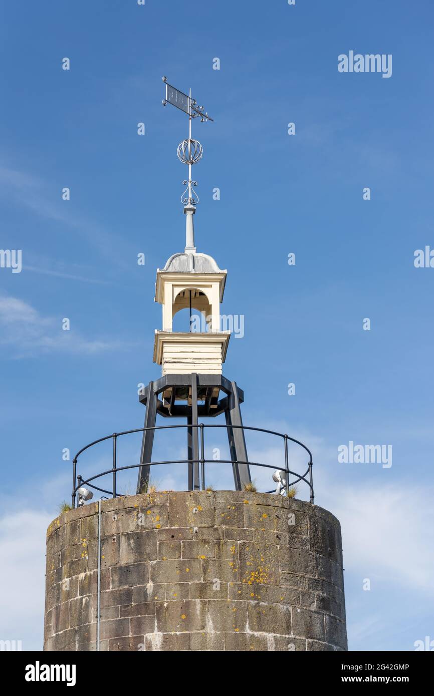 BRISTOL, UK - MAY 13 : View of an old weather vane by the River Avon in Bristol on May 13, 2019 Stock Photo