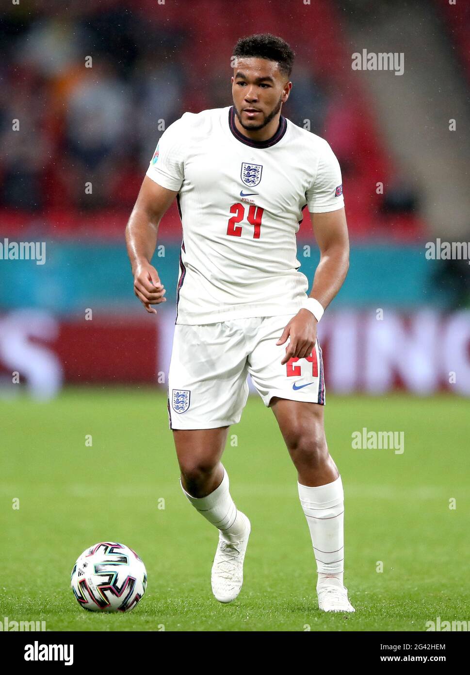 England's Reece James during the UEFA Euro 2020 Group D match at ...