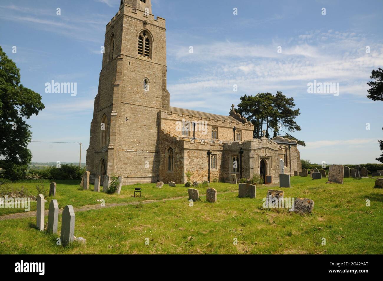All Saints Church, Little Staughton, Bedfordshire Stock Photo