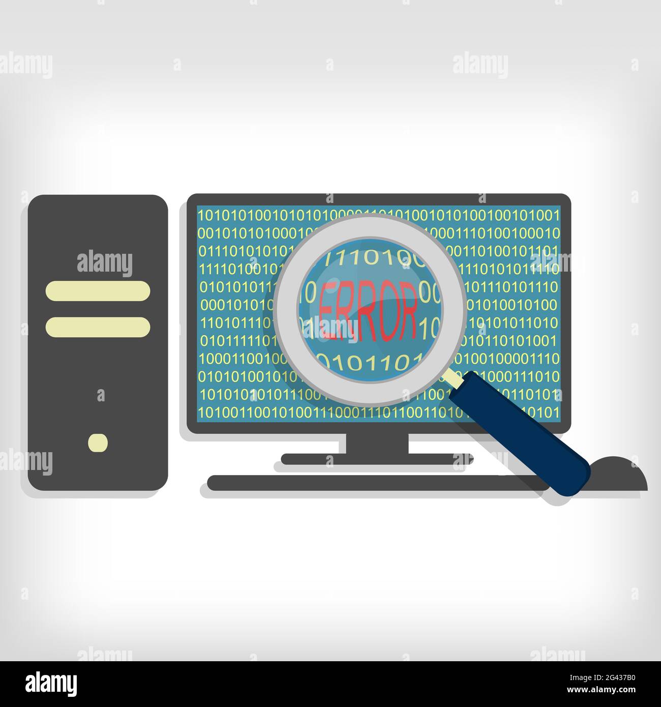 Programming error Stock Vector Images - Alamy