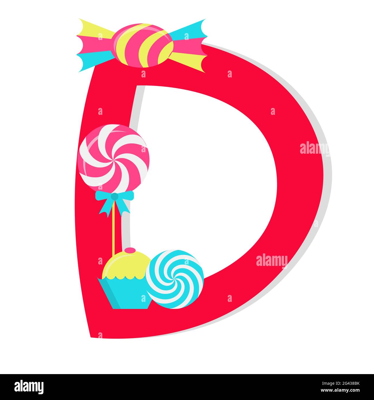 Wrapped Sweets Stock Vector Images Alamy
