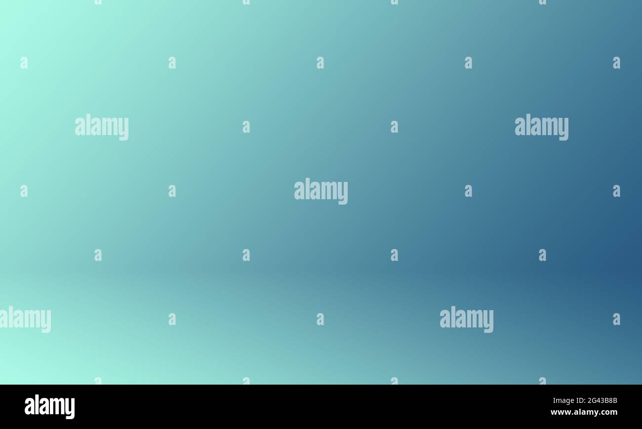 Studio Background Concept - Dark Gradient blue studio room background for product. Stock Photo