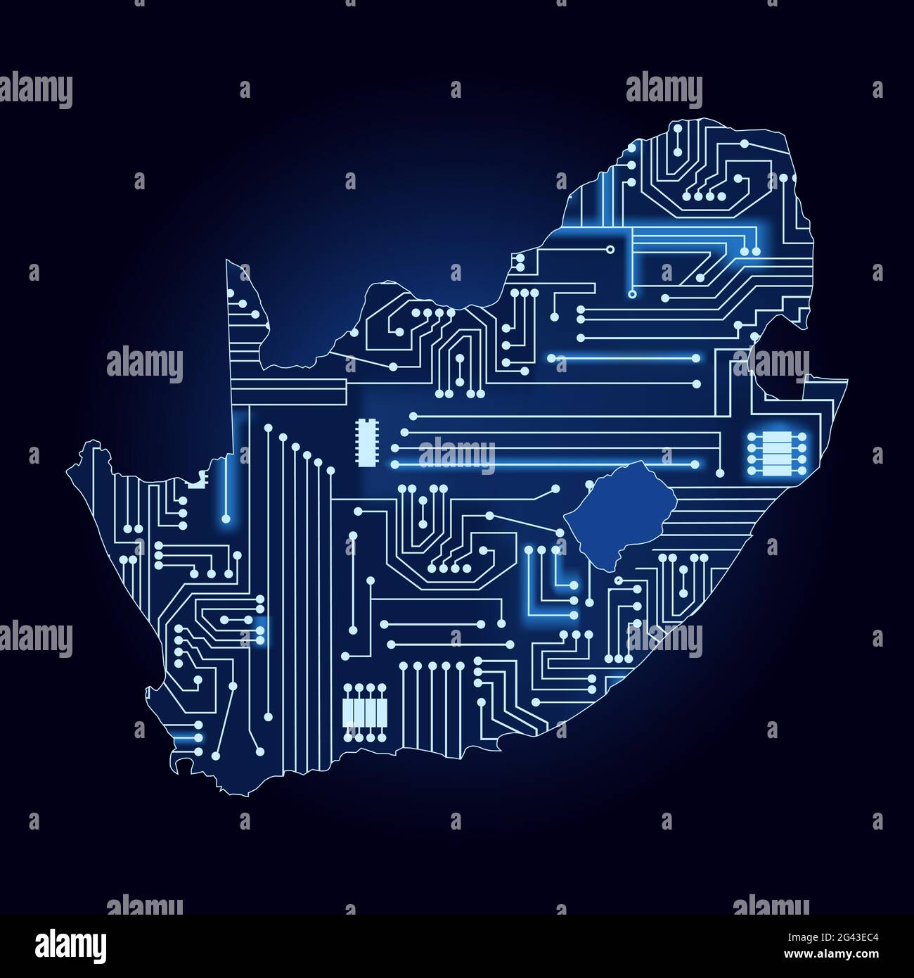 Map of johannesburg Stock Vector Images Alamy