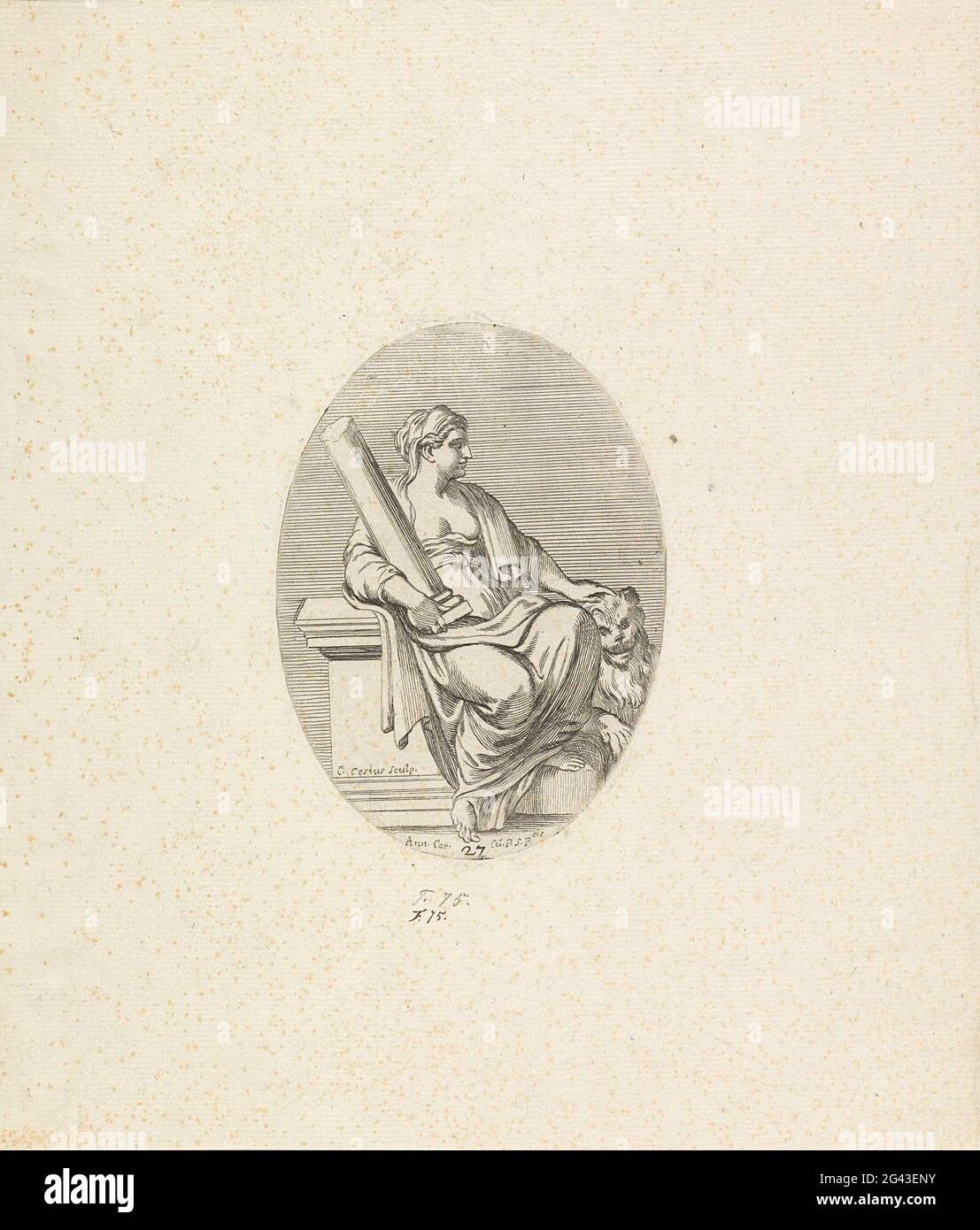 Power (fortitudo); Paintings in Palazzo Farnese in Rome; Galeria Nel ...