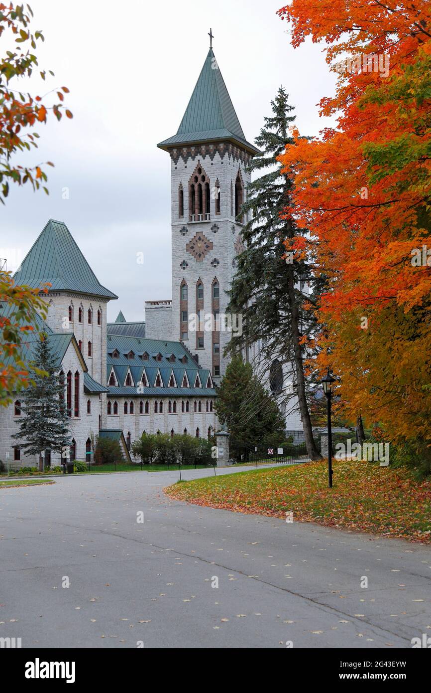 Saint Benoit du Lac Monastery, Quebec, Canada Stock Photo Alamy