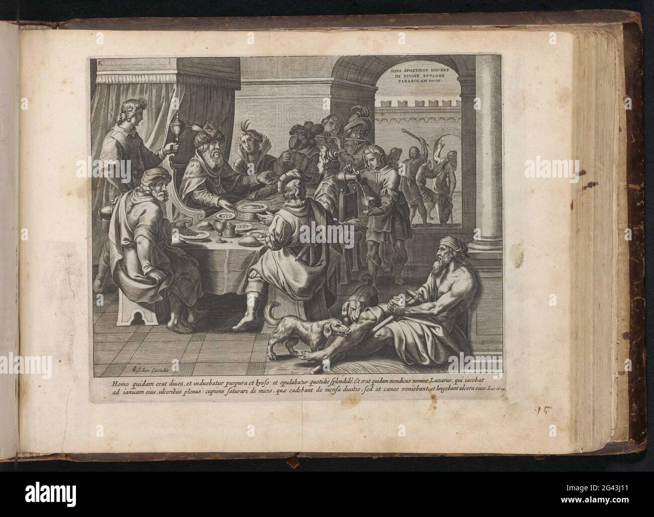 Lasarus Lazarus begins to the feast of the rich man; Van den Rycken Man and ...