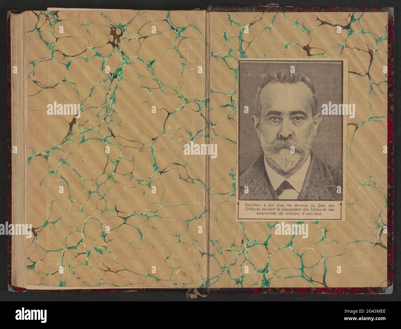 Portrait of Alphonse Bertillon Stock Photo - Alamy