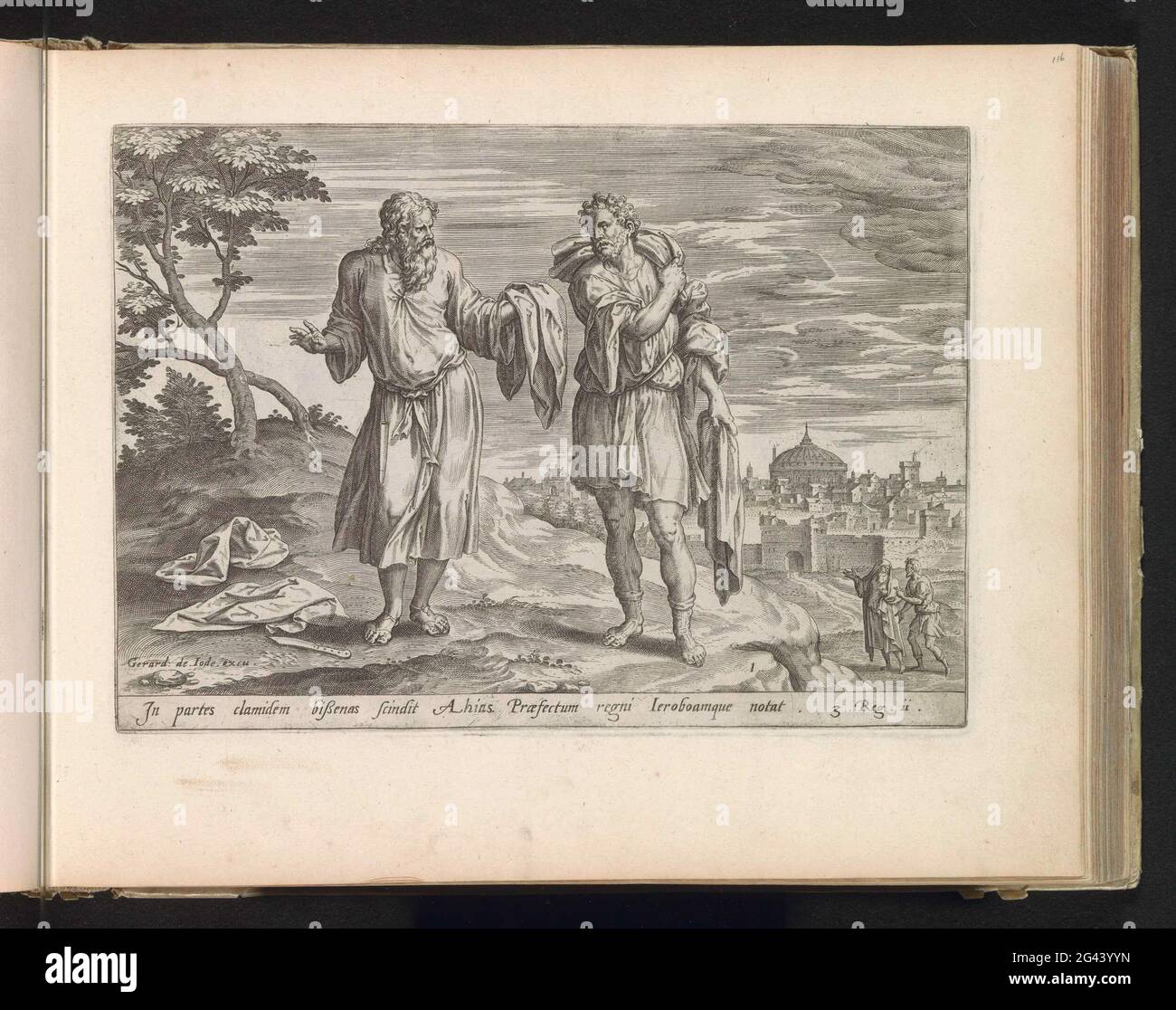 Jeroboam and the prophet Achia; History of Jeroboam and Rechabeam; Thesaurus Sacrarum HistoriaRu