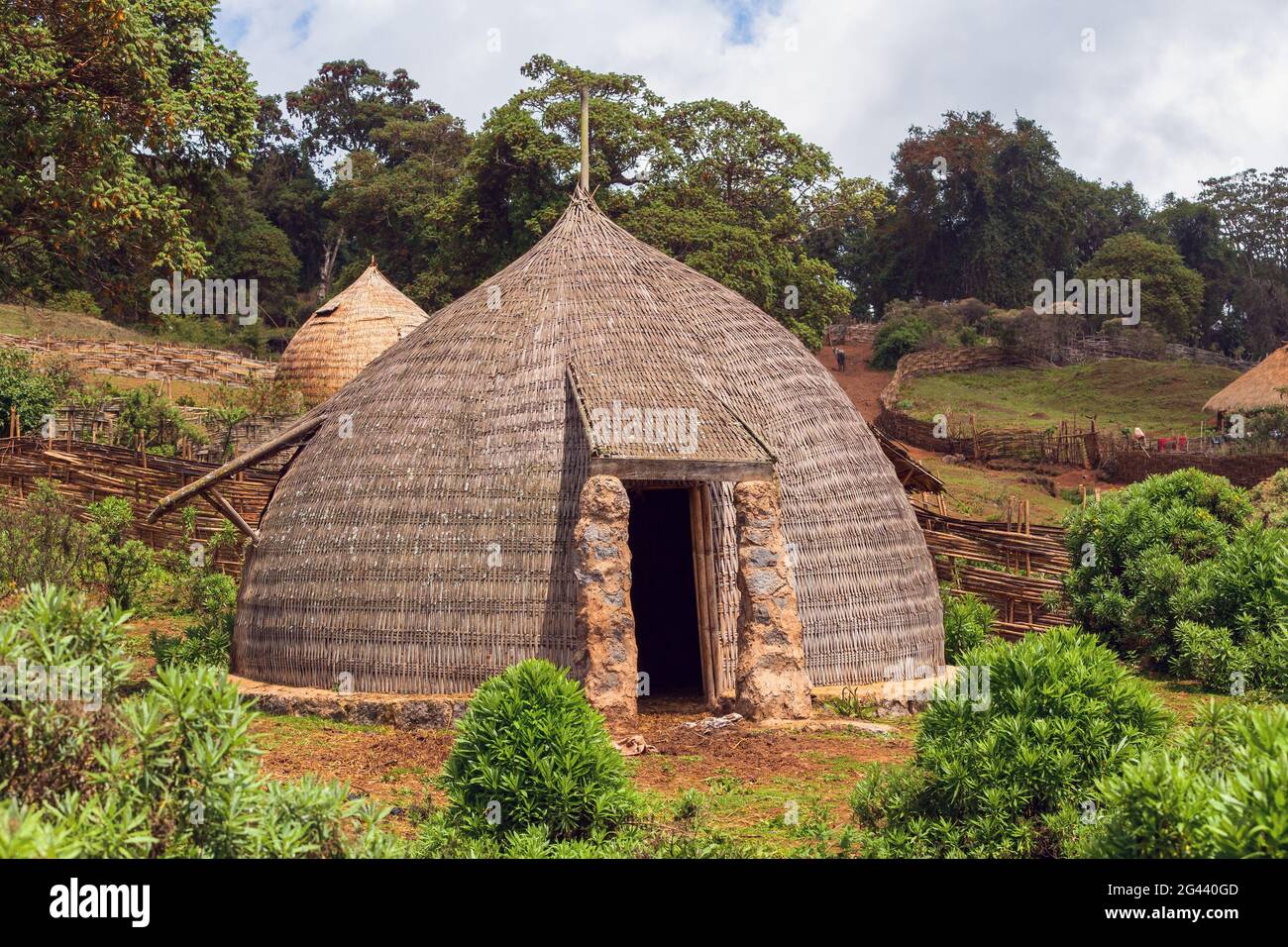 Traditional House Lalibela Ethiopia High Resolution Stock Photography