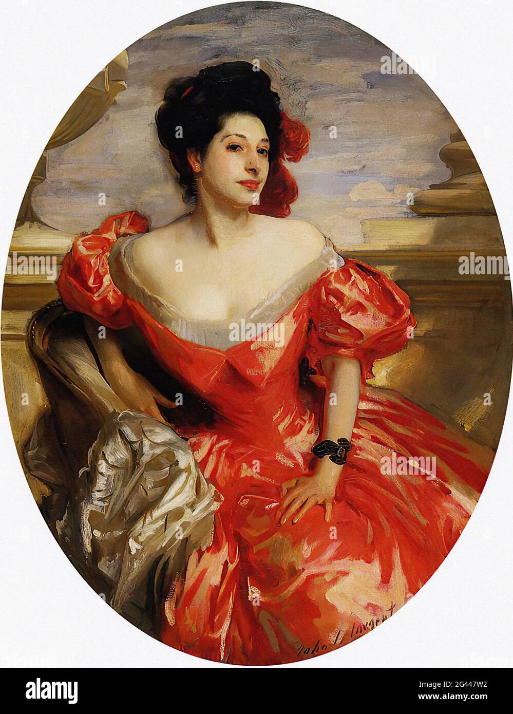 John Singer Sargent Betty Wertheimer C 1908 Stock Photo Alamy