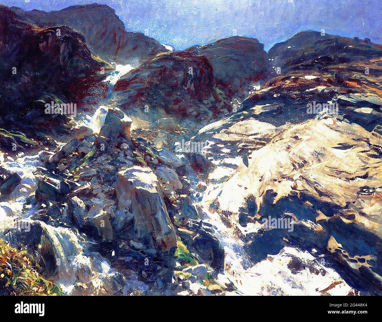 John Singer Sargent Glacier Streams Mountain 1909 Stock Photo Alamy john-singer-sargent-glacier-streams-mountain-1909-stock-photo-alamy