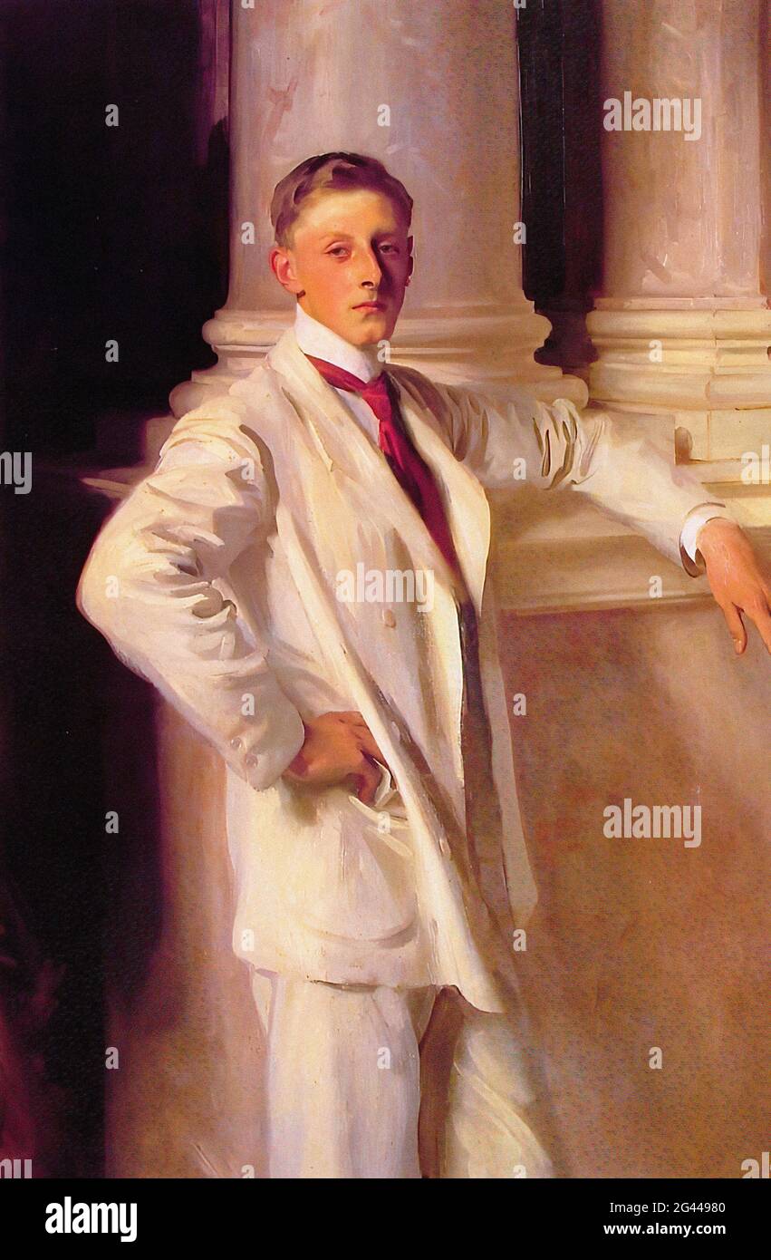 John Singer Sargent -  Lord Dalhousie 1900 Stock Photo